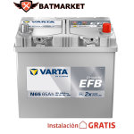 Batería Varta Dynamic EFB N65 65Ah 650A (565 501 065)