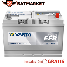 Batería Varta Dynamic EFB N85 85Ah 800A (585 501 080)