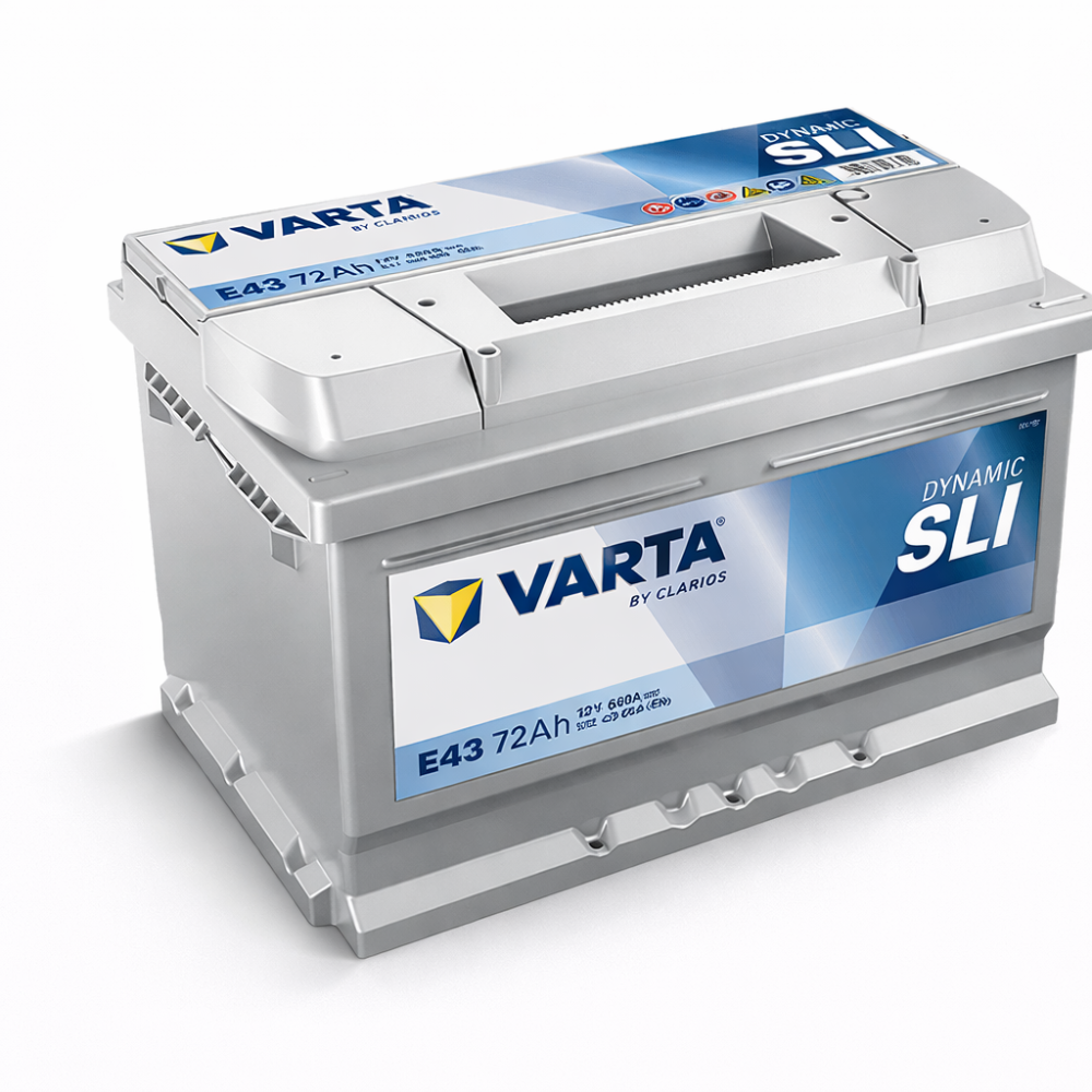 Batería Varta Dynamic SLI E43 72Ah 680A R+ (572409068)