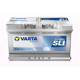 Batería Varta Dynamic SLI F16 80Ah 740A R+ (580400074)