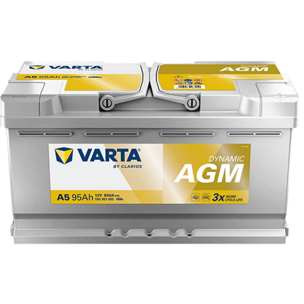 Batería Varta Silver Dynamic AGM A5 95Ah 850A (595 901 085)