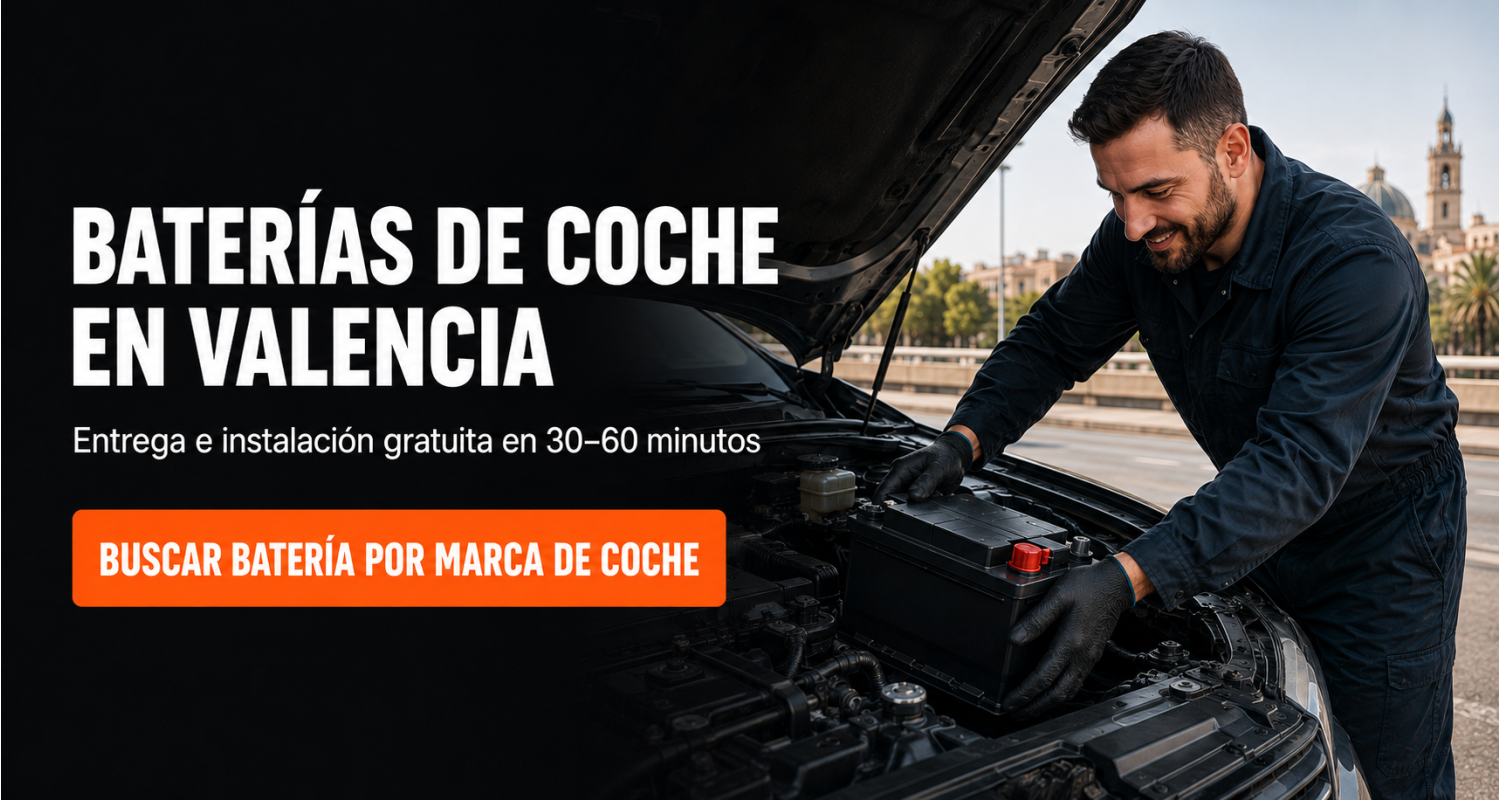 Buscar batería por marca de coche en Valencia